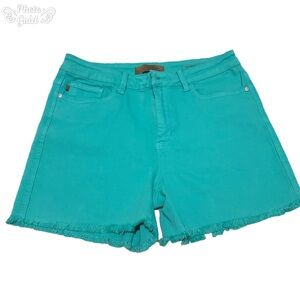 NWOT! Judy Blue denim shorts, size Large